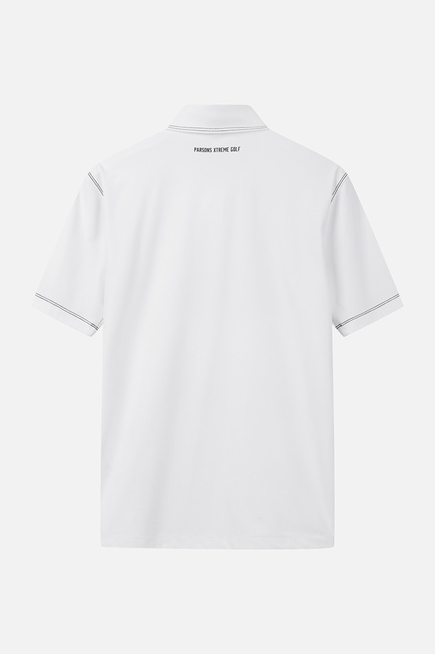 MEN STITCH POINT COLLAR SHORT SLEEVE