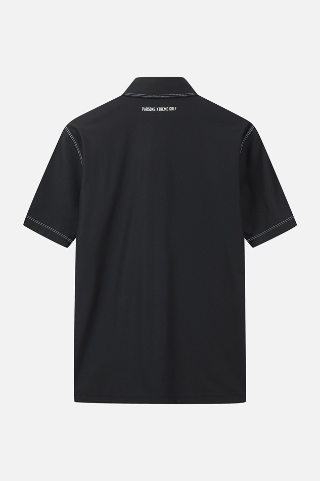 MEN STITCH POINT COLLAR SHORT SLEEVE