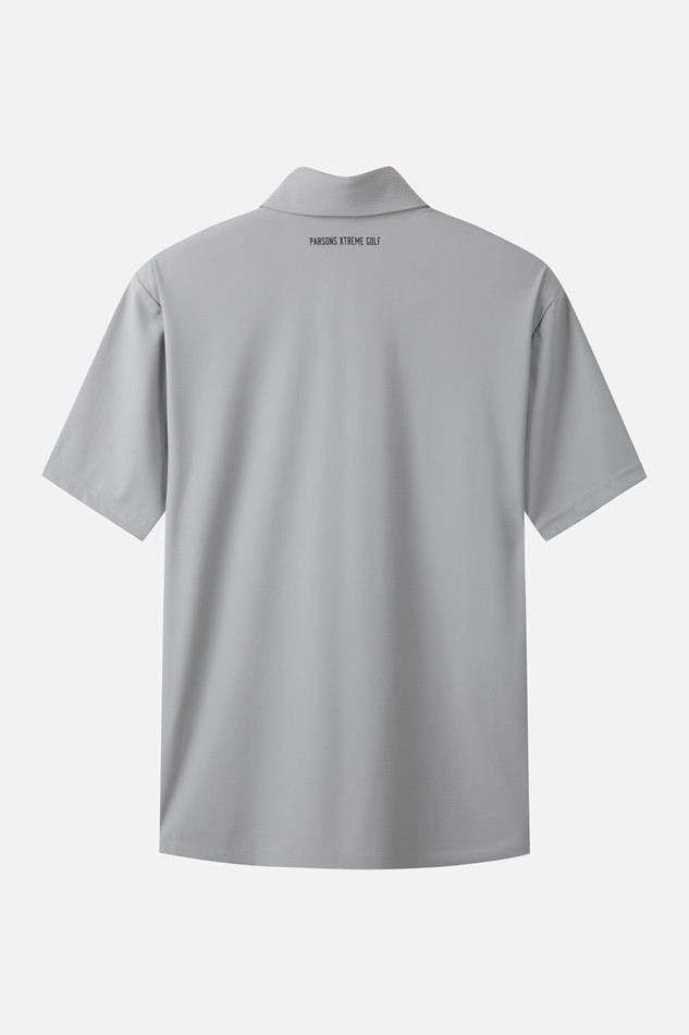 MEN AIR HOLE COLLAR SHORT SLEEVE