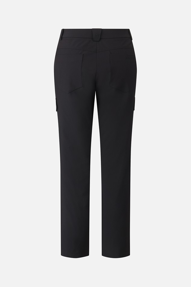 MEN POCKET POINT SEMI-TAPERED FIT PANTS