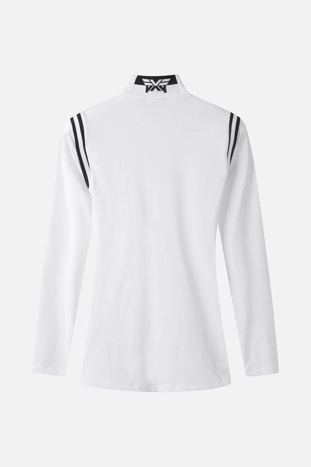 WOMEN COOL SLEEVE MOCK NECK LONG SLEEVE