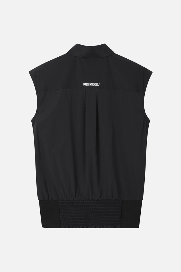 WOMEN COOL WOVEN MIX COLLARED SHORT SLEEVE