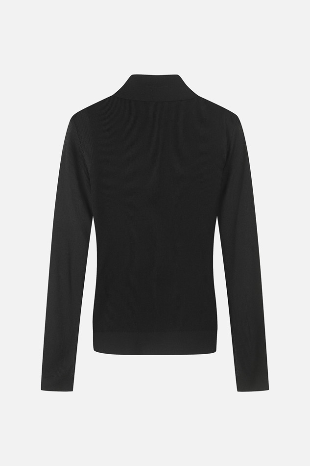 WOMEN COOL SLEEVE HIGH NECK SWEATER