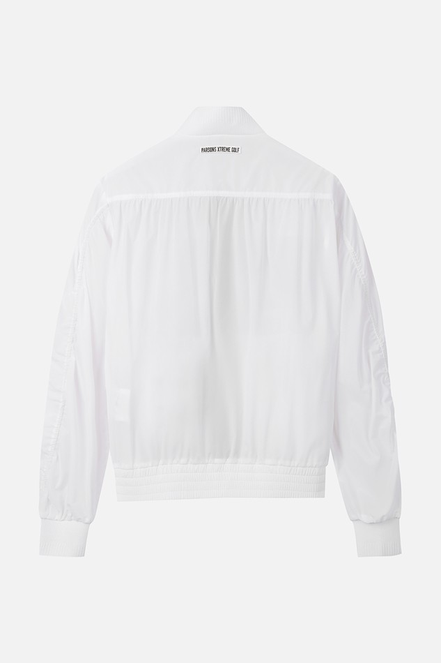 WOMEN SHIRRED MA-1 JACKET