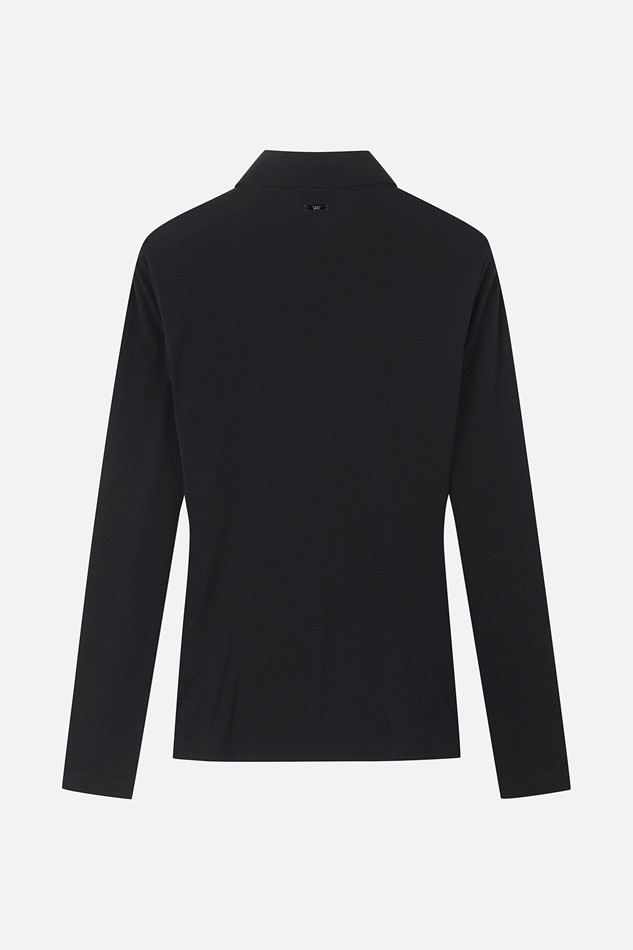 WOMEN MESH LONG-SLEEVE