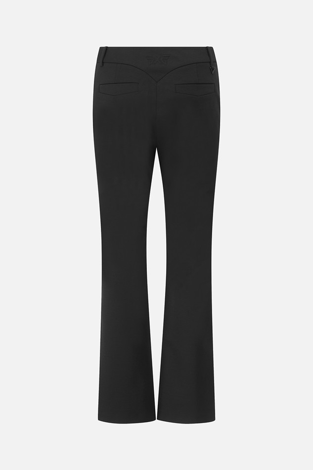 WOMEN LINE POINT SLIM BOOTS CUT PANTS