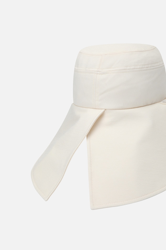 WOMEN RIBBON BUCKET HAT