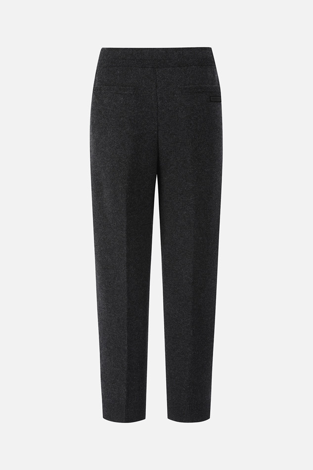 MEN GEN-X CASHEMRE BLEND SET PANTS PKWPM511713 D/GREY 상품 이미지 2