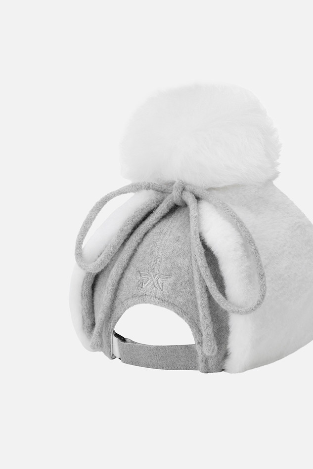 WOMEN BASIC WINTER CAP PKWPW851011 L/GREY 상품 이미지 2