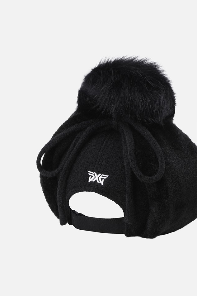 WOMEN BASIC WINTER CAP PKWPW851021 BLACK 상품 이미지 2