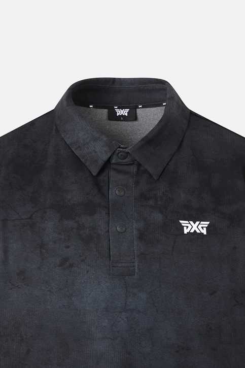 PATTERN COLLAR LONG-SLEEVE