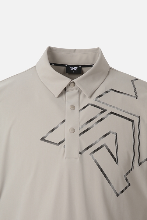 SUMMER BIG LOGO COLLAR T-SHIRTS