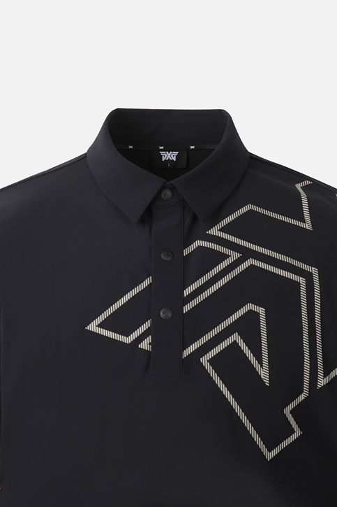 SUMMER BIG LOGO COLLAR T-SHIRTS