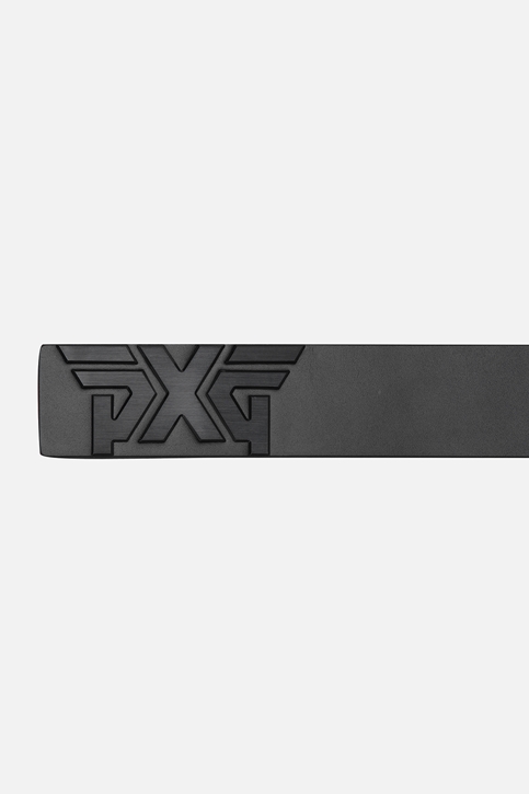 BLACK BUCKLE LOGO BELT_MEN