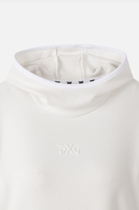 WOMEN WINTER MINI HOOD LONG-SLEEVE