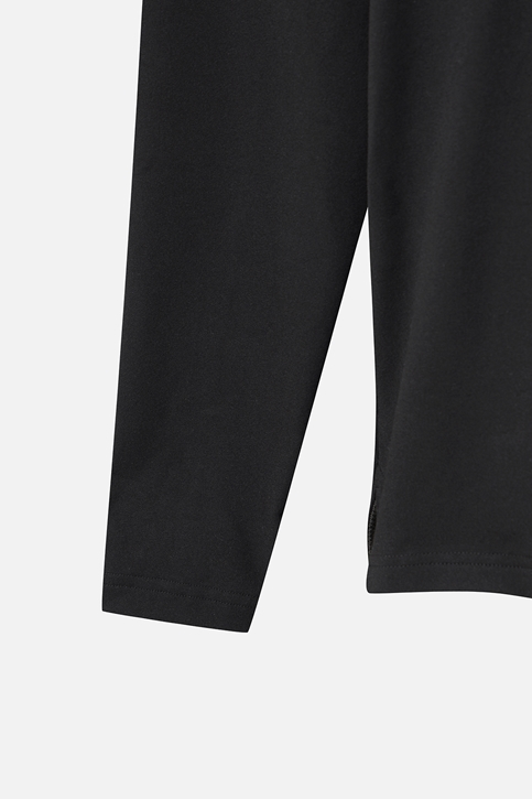 MEN ESSENTITAL BRUSHED COLLAR LONG SLEEVE