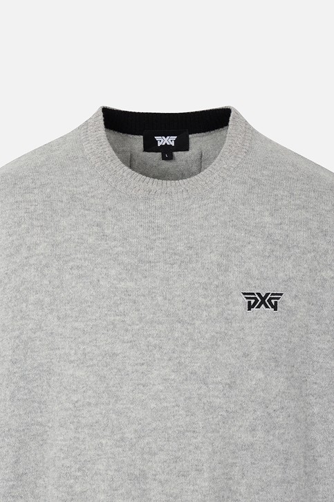 MEN CASHMERE ROUND NECK SWEATER