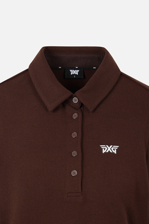 WOMEN TEXTURED LONG SLEEVE
