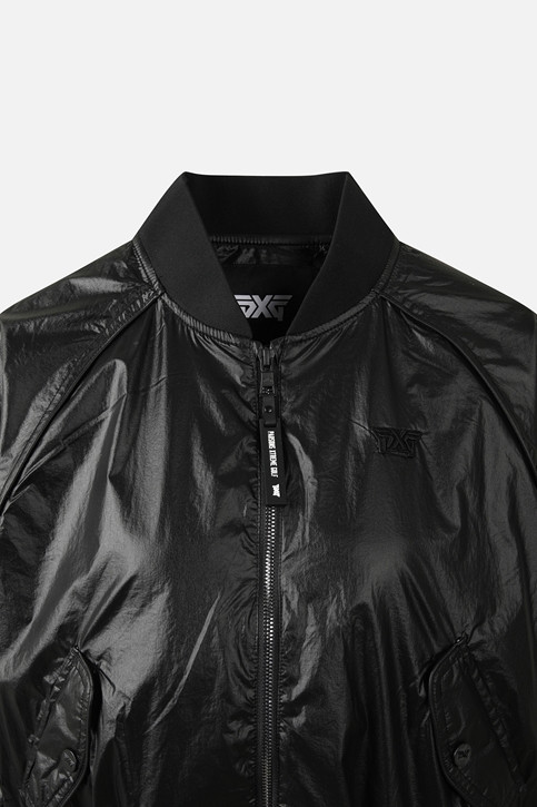 WOMEN OCTA LINED GENO MA-1 JACKET PKFCW630821 BLACK 상품 이미지 3