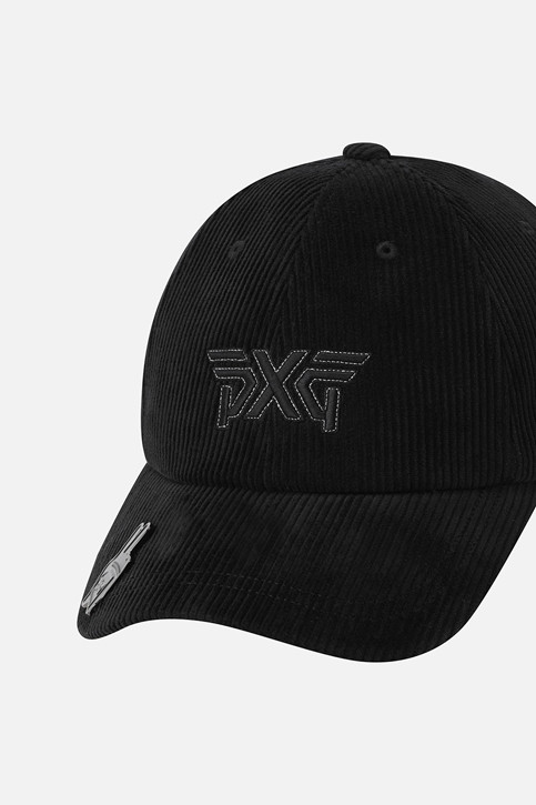 WOMEN CORDUROY BASIC CAP PKFCW850121 BLACK 상품 이미지 3