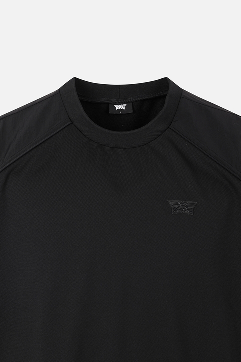 MEN GENO WOVEN HYBRID ROUND LONG SLEEVE