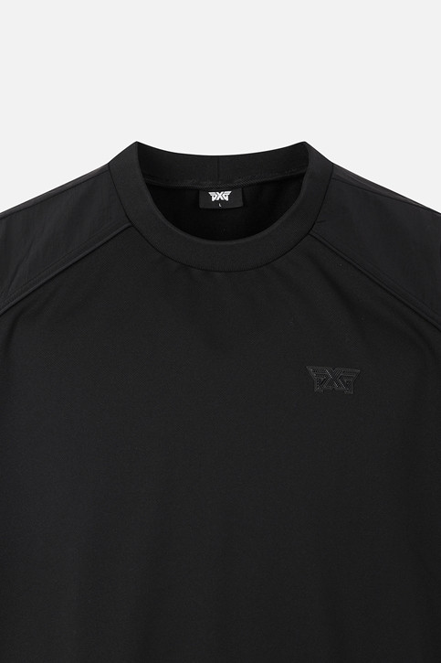 MEN GENO WOVEN HYBRID ROUND LONG SLEEVE