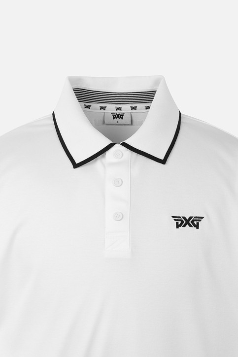 MEN ONE POINT COLLAR SHORT SLEEVE