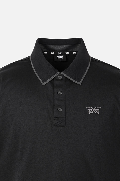 MEN ONE POINT COLLAR SHORT SLEEVE