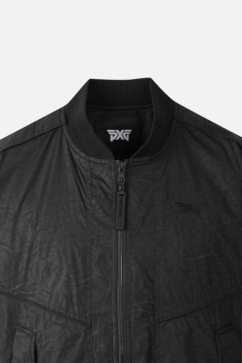 MEN GENO REWOOL PADDING MA-1 JACKET PKFPM631021 BLACK