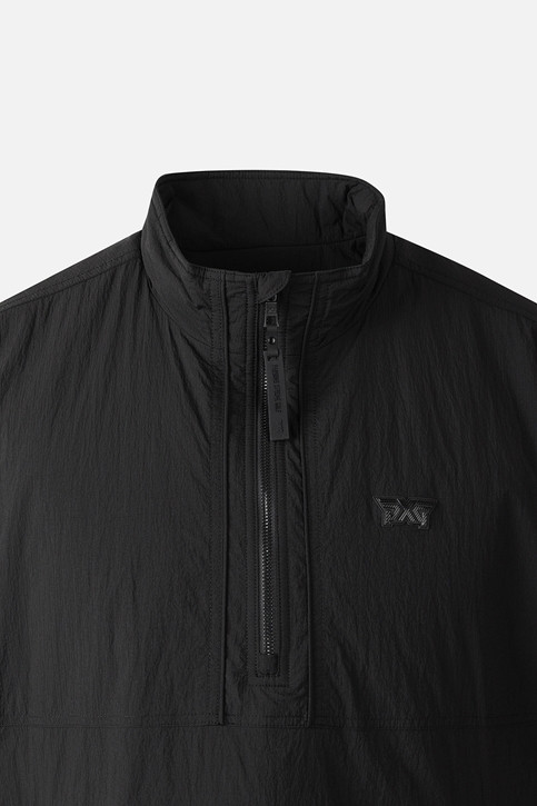 MEN PADDING SHORT-SLEEVED ANORAK JACKET PKFPM640921 BLACK 상품 이미지 3
