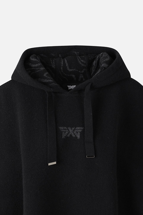 WOMEN HOODED KNIT VEST