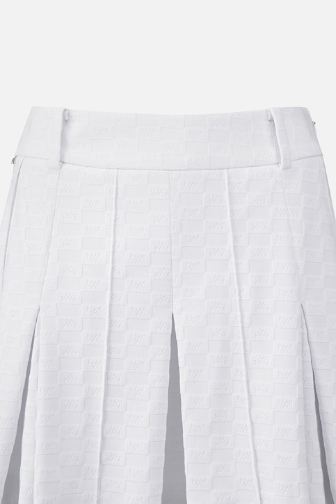 WOMEN JACQUARD FLARE SKIRTS