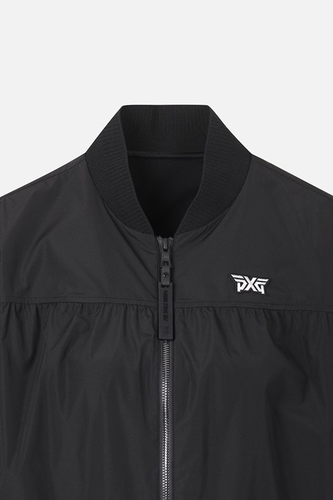 WOMEN SHIRRED MA-1 JACKET