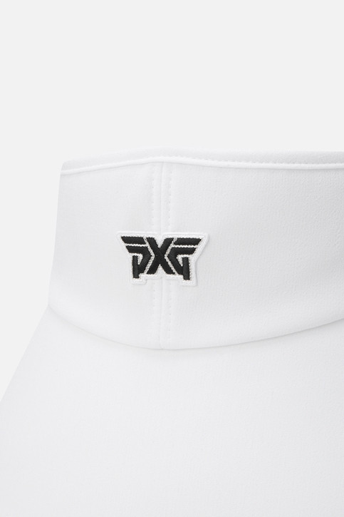 WOMEN RIBBON POINT WIDE VISOR