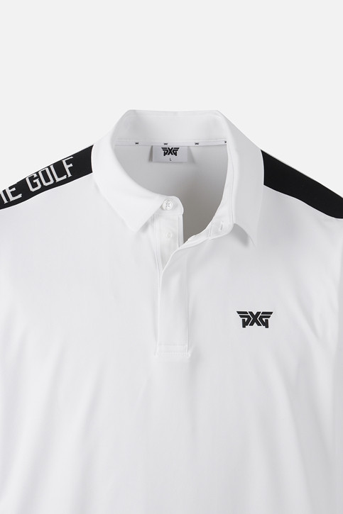 MEN COLOR BLOCKED COLLAR LONG SLEEVE