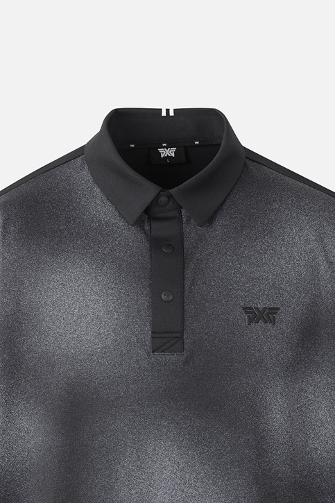 MEN COOL SLEEVE LAYERD COLLAR LONG SLEEVE