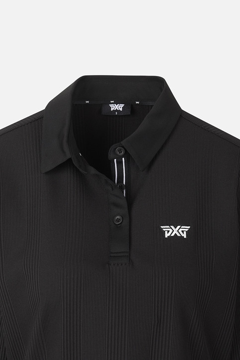 WOMEN BUTTON COLLAR LONG SLEEVE