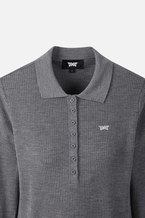 WOMEN SLIM COLLARED SWEATER