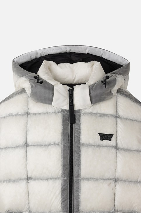 MEN PUFFER DOWN JACKET PKWPM631301 WHITE 상품 이미지 3