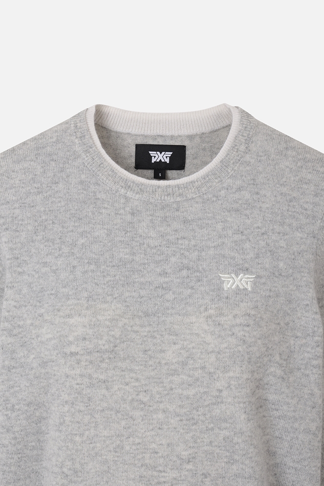 WOMEN BASIC ROUND NECK SWEATER