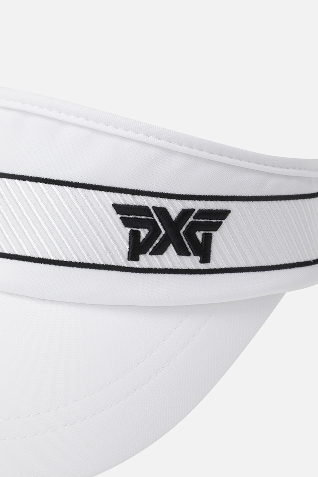 WOMENS WIDE RIBBON VISOR