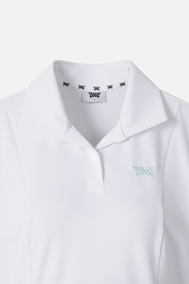WOMEN SUMMER PERFORMANCE COLLAR T-SHIRTS