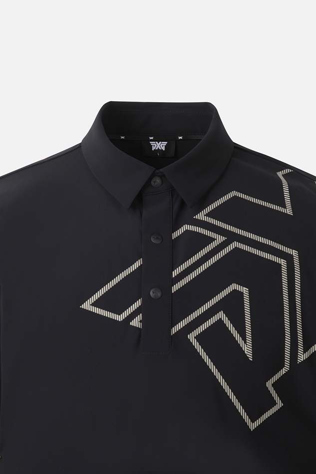 SUMMER BIG LOGO COLLAR T-SHIRTS