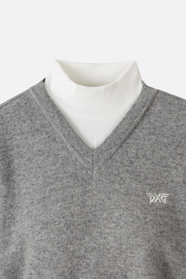WOMEN WINTER WINDPROOF COLOR POINT SWEATER
