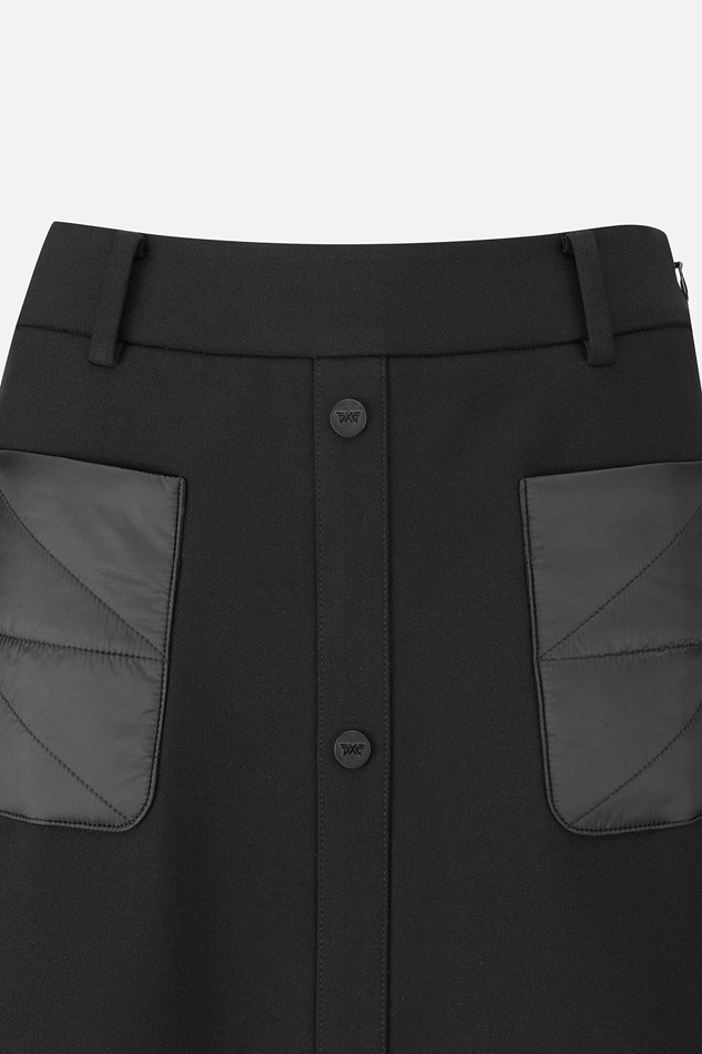 WOMEN WINTER QUILTING POINT SKIRT