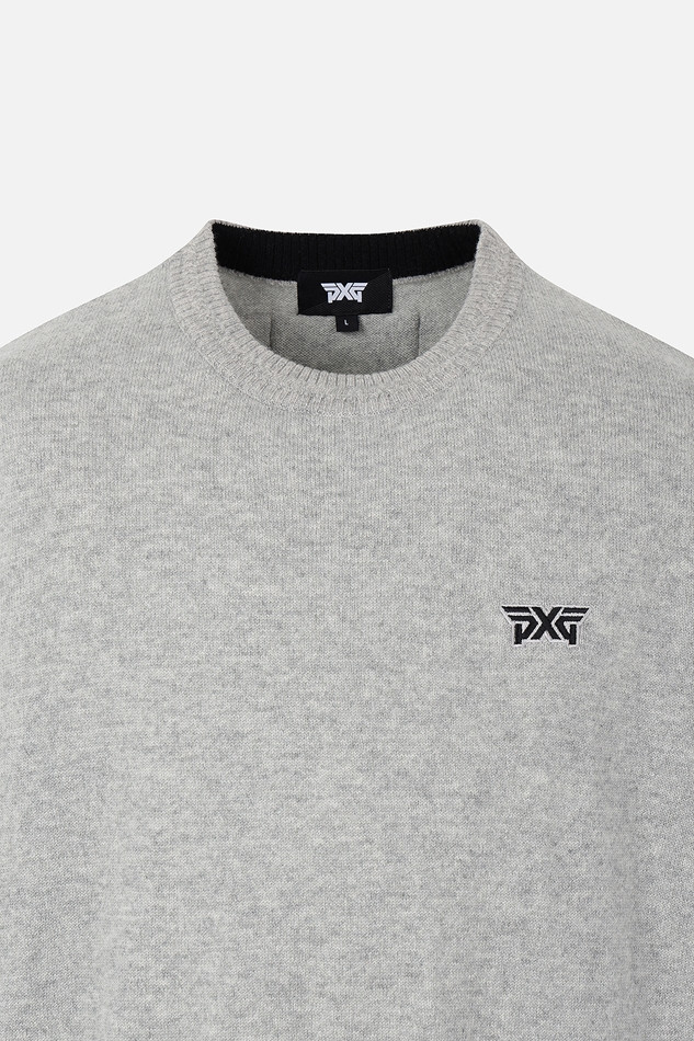 MEN CASHMERE ROUND NECK SWEATER