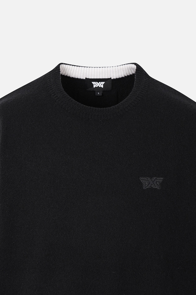 MEN CASHMERE ROUND NECK SWEATER