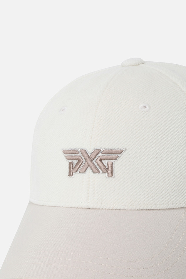 CORDUROY COLOR BLACK CAP PKFCU850302 IVORY 상품 이미지 3