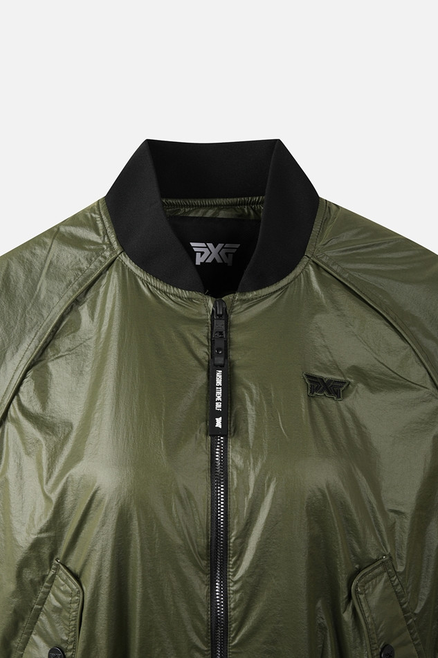 WOMEN OCTA LINED GENO MA-1 JACKET PKFCW630851 KHAKI 상품 이미지 3