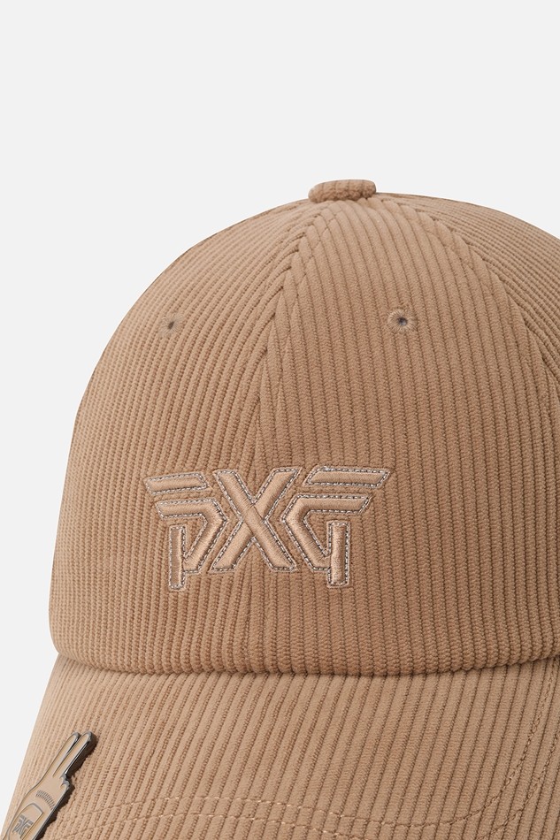 WOMEN CORDUROY BASIC CAP PKFCW850105 BEIGE 상품 이미지 3